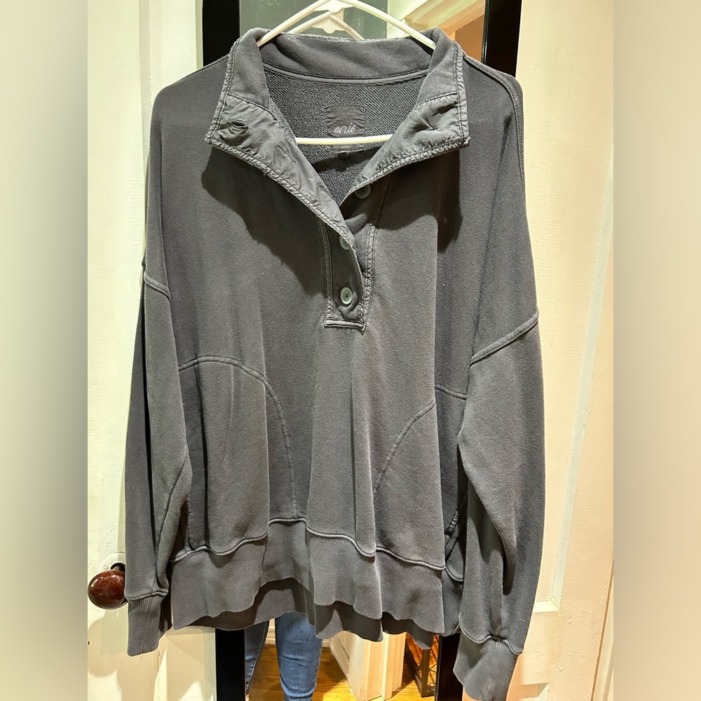 Dark grey aerie sweatshirt